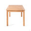 Table de salle à manger d'extérieur extensible en bois d'acacia