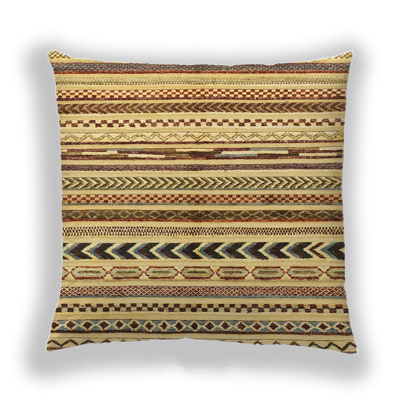 Abstract 2302 Throw Pillow, Microsuede