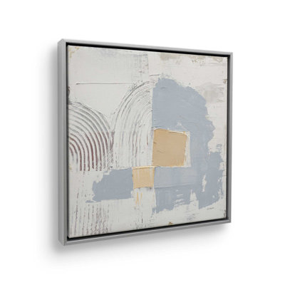 Échos de la géométrie, reproduction sur toile