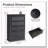 5 Drawers Dresser for Bedroom, 45" Tall Dresser with Curved Profile Design-935046403