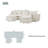 109.4" Cloudy Sectional Frameless Couch, No Assembly Required, Modern Modular Sofa With Deep Seat, Upholstered Couches For Living Room Bedroom-710194886-710194887