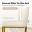 Tabouret de comptoir rembourré en similicuir 24 po Seese-856194304-856194306-856194318