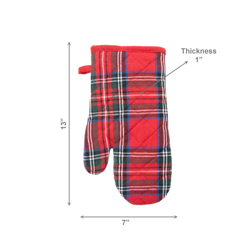 Ensemble de 2 tartans classiques en coton