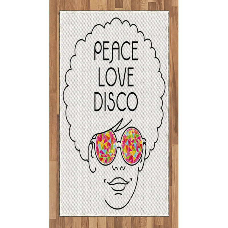 Tapis décoratif Hippie, Rectangle 2 pi 7 po x 5 pi