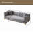 80.5" Tufted Velvet Sofa with Nailhead-125311449-120201208