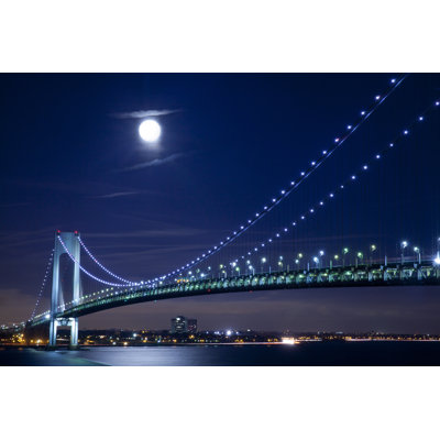 Watheroo Verrazano Narrows Bridge - Wrapped Canvas Print