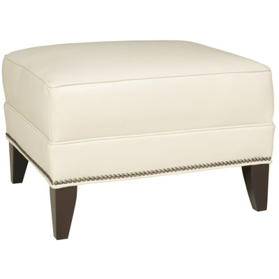 Liz Leather Ottoman