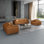 Picasso 3 Piece Genuine Leather Living Room Set
