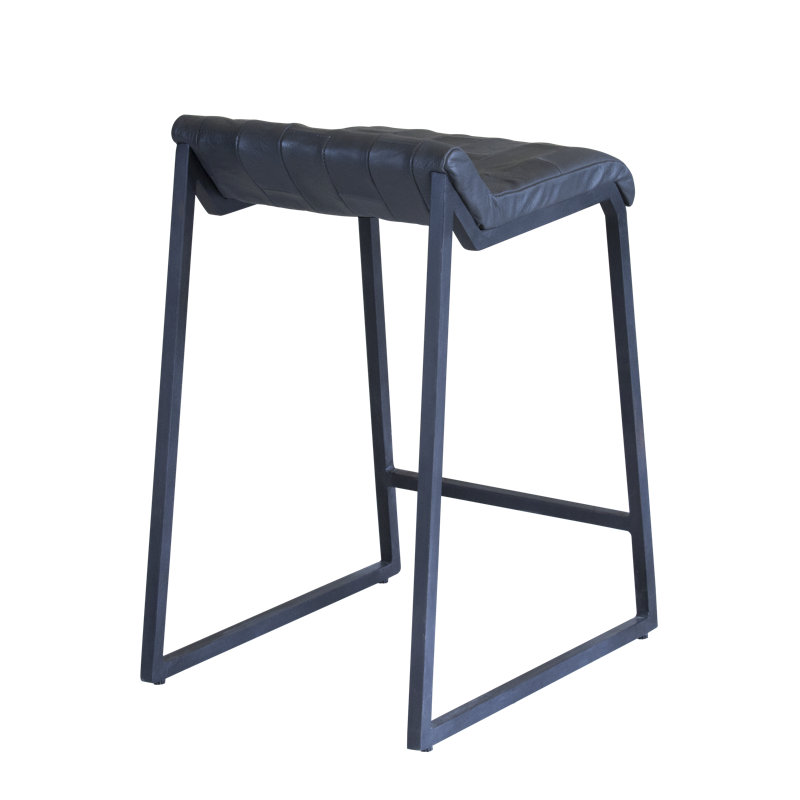 Tabouret de comptoir 25 po Martiana, Gris ardoise