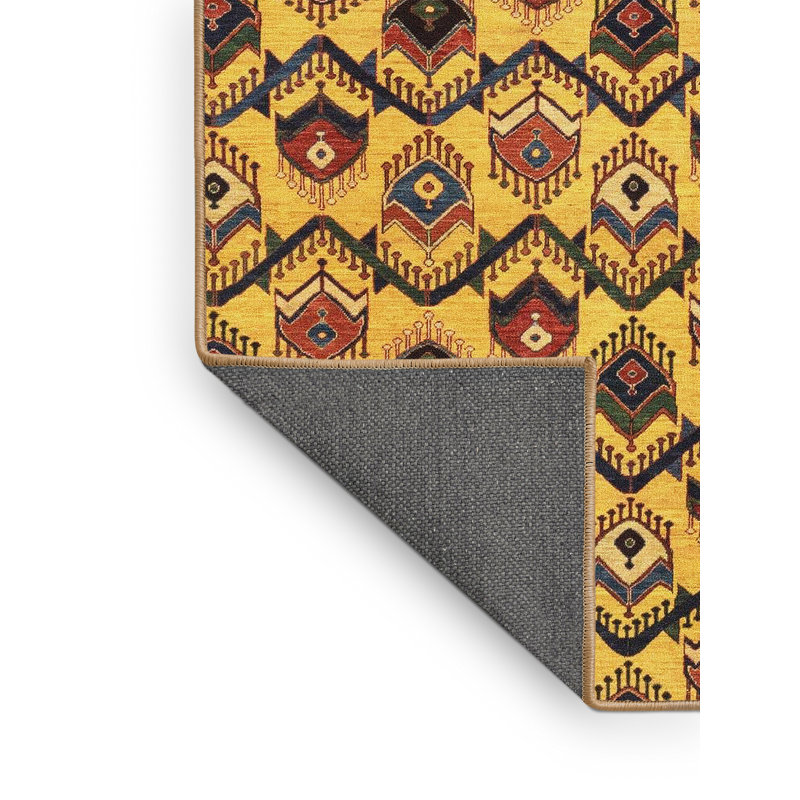 Abstract Indoor Rug, Rectangle 5' x 8'