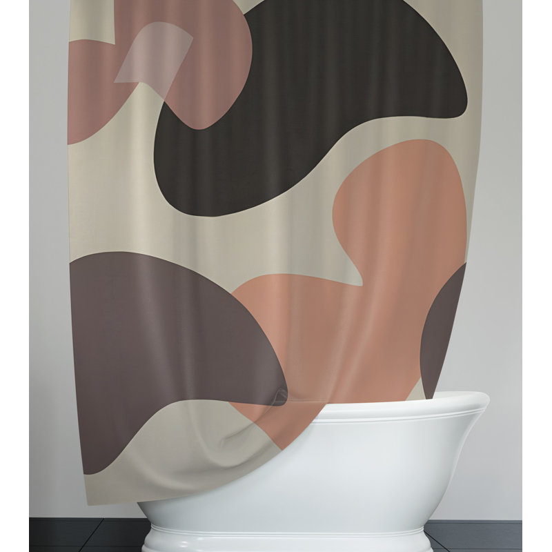 Rideau de douche Alfanette, H 93 po x l 70 po