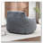 Comfy Corduroy Large Bean Bag Chairs with Armrests-1703692327