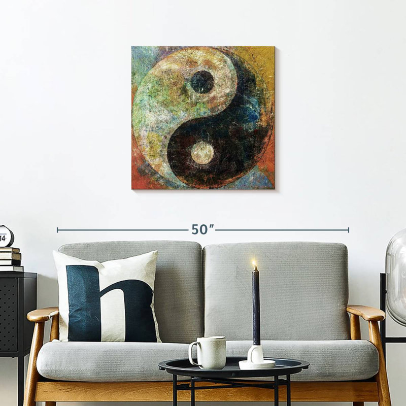 Kerrick, le Yin et le Yang, H 24 po x l 24 po