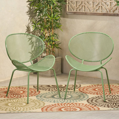 Chaise d'extérieur en fer