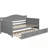 Twin Wooden Marjorie with Trundle Bed-1346551839