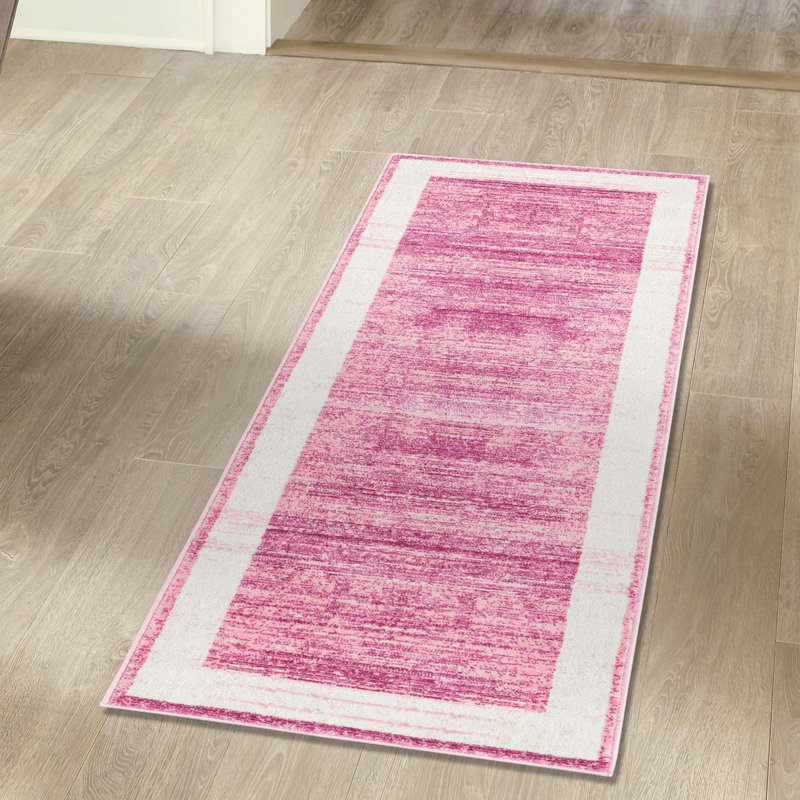 Tapis Uptown Teydgha Jill Zarin Yorkville, Tapis de couloir 2 pi 7 po x 8 pi