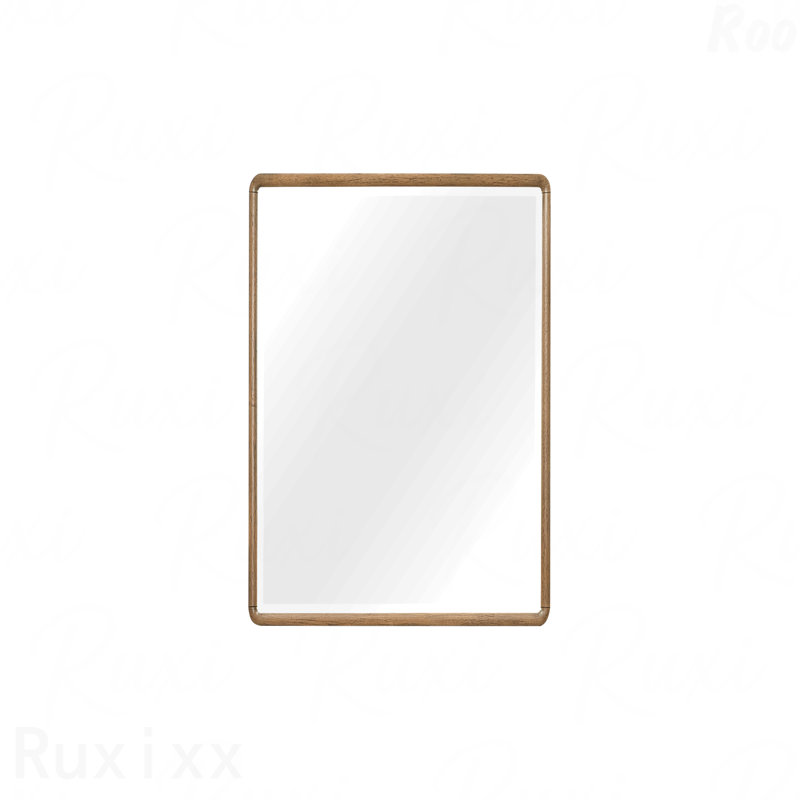 Small Accent Mirror, Brown