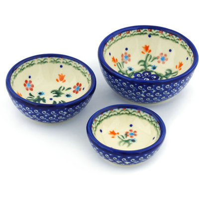 Rowberrow 3 Piece Nesting Rice Bowl Set