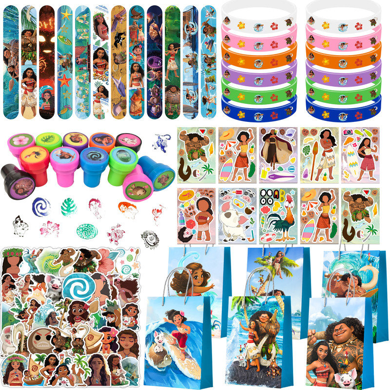 Moana Party Favors, 110 pièces tout-en-un Moana