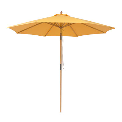 LAGarden 5 ans non-décoloré 9 pi teint en solution acrylique parapluie en bois PVC housse événement extérieur fête de mariage station balnéaire bord de mer restaurant
