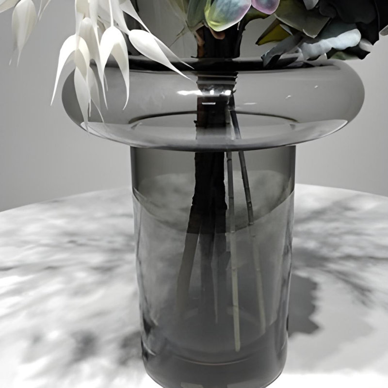 Ornements de fleurs simulées