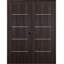 Porte double standard préfinie en bois manufacturé Avon 01 4H-76759550-76759551-91358816