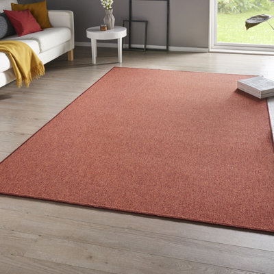 Casual Red Rug