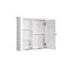 Armoire de salle de bain, armoire murale avec porte, armoire de rangement contemporaine pour salle de bain