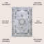 Frutuosa Bohemian Distressed Chenille Machine-Washable Grey/White Rug-88570916