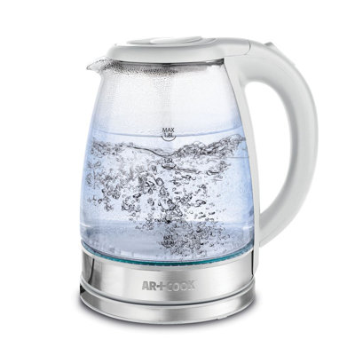 Bouilloire en verre illuminée 1000W