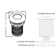 Rohl Waste Disposal Air Switch Button