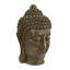 Lynch BUDDHA HEAD 40cm Carved Wood Effect