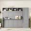 Lit escamotable mural avec placard et tiroirs Murphy