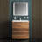 Katrinka 22.5'' Single Bathroom Vanity with Acrylic Top with Mirror-1358225740