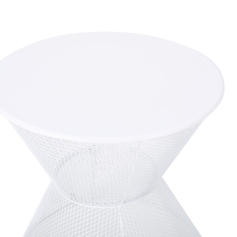 Table d'appoint pour patio Patio Nevada, Blanc