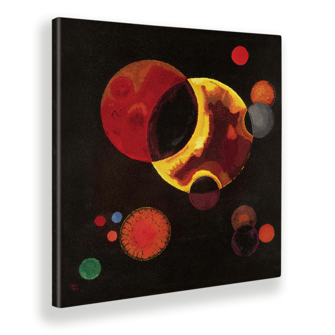 Leinwandbild Heavy Rims von Vassily Kandinsky