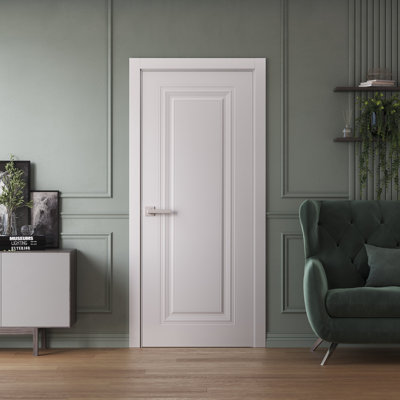 Slab Door Panel | ESSENTIAL 1111 White | Bathroom Bedroom Doors
