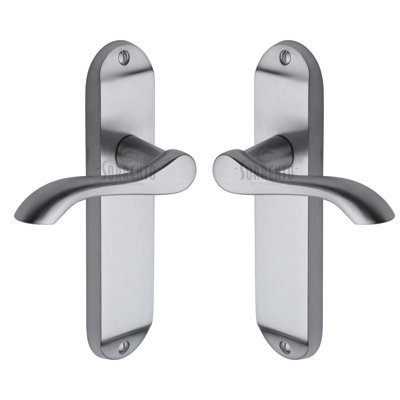 Heritage Brass Aurora Door Handle Kit