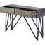 120cm Solid Wood Top Console Table