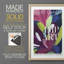 Affiche de jardin nocturne, impression encadrée I-Premium - prête à être accrochée - aucun clou requis - aucun clou requis-95996772-95996776