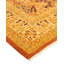 Tapis unique brun / orange noué à la main de conception unique 6 pi 1 po x 8 pi 10 po Keenan