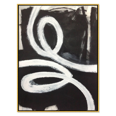 Bronte "Swirly Swirls I" Print