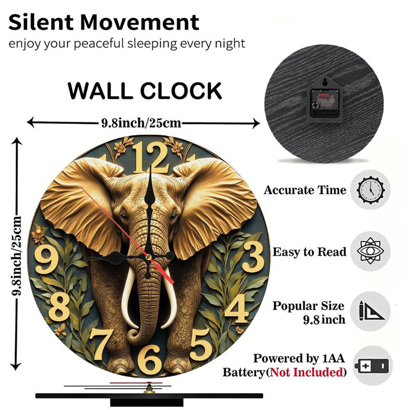 Lava Design Wall Clock