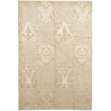 Himalayan Geometric Area Rug in Gold