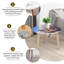 Ensemble de 2 tables d'appoint Triangle Nesting