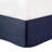 7 Piece Tufted Comforter Set Navy Queen