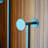 Steel Freestanding 8 - Hook Coat Rack with Elegant Marble Base, Rectangular Tube Tree-Shaped Style