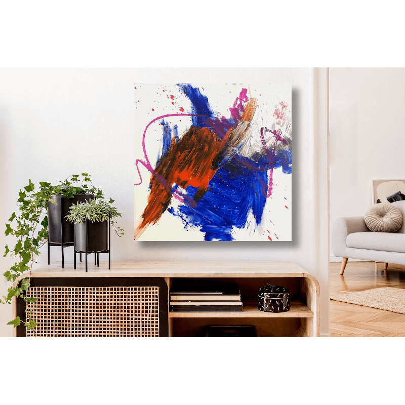 Aventurine - Artist Enhanced Canvas Print, Wrapped Canvas, 40" H x 40" W x 1.5" D