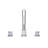 Widespread 2-handle Bathroom Faucet