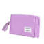 Ensemble de 5 pièces (20 "24" 28 + un sac de voyage et une trousse de toilette), ensemble de valises rigides à roulettes en ABS avec serrure TSA Valise de bagage à main de couleur assortie LILAC